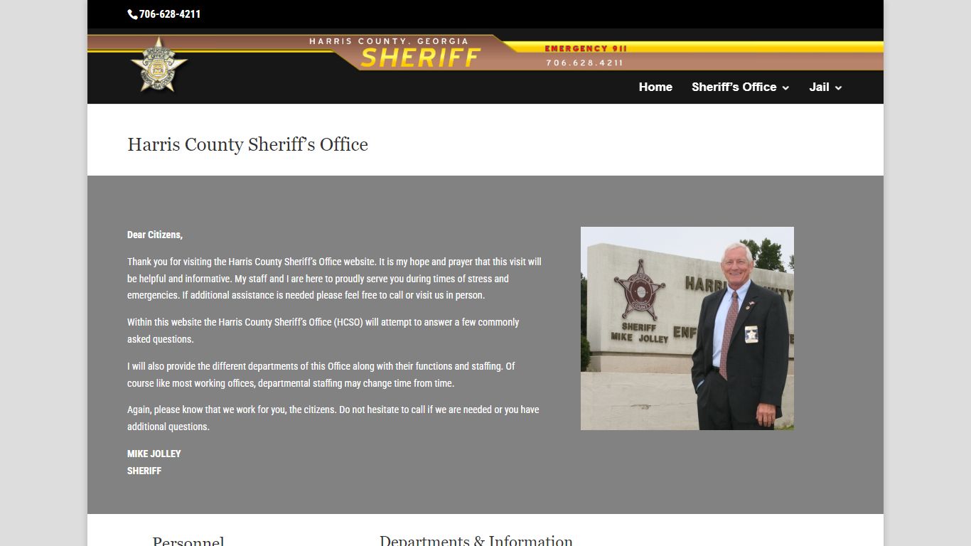 Harris County Georgia Sheriff | Harris County, Georgia